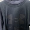 Paris 25ss New Arrival Under Armour® Black Athletic Mesh Three-Layer T-Shirt