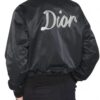 DIOR CD2023SS Pilot Jacket with Back Cursive Letter Embroidery Unisex