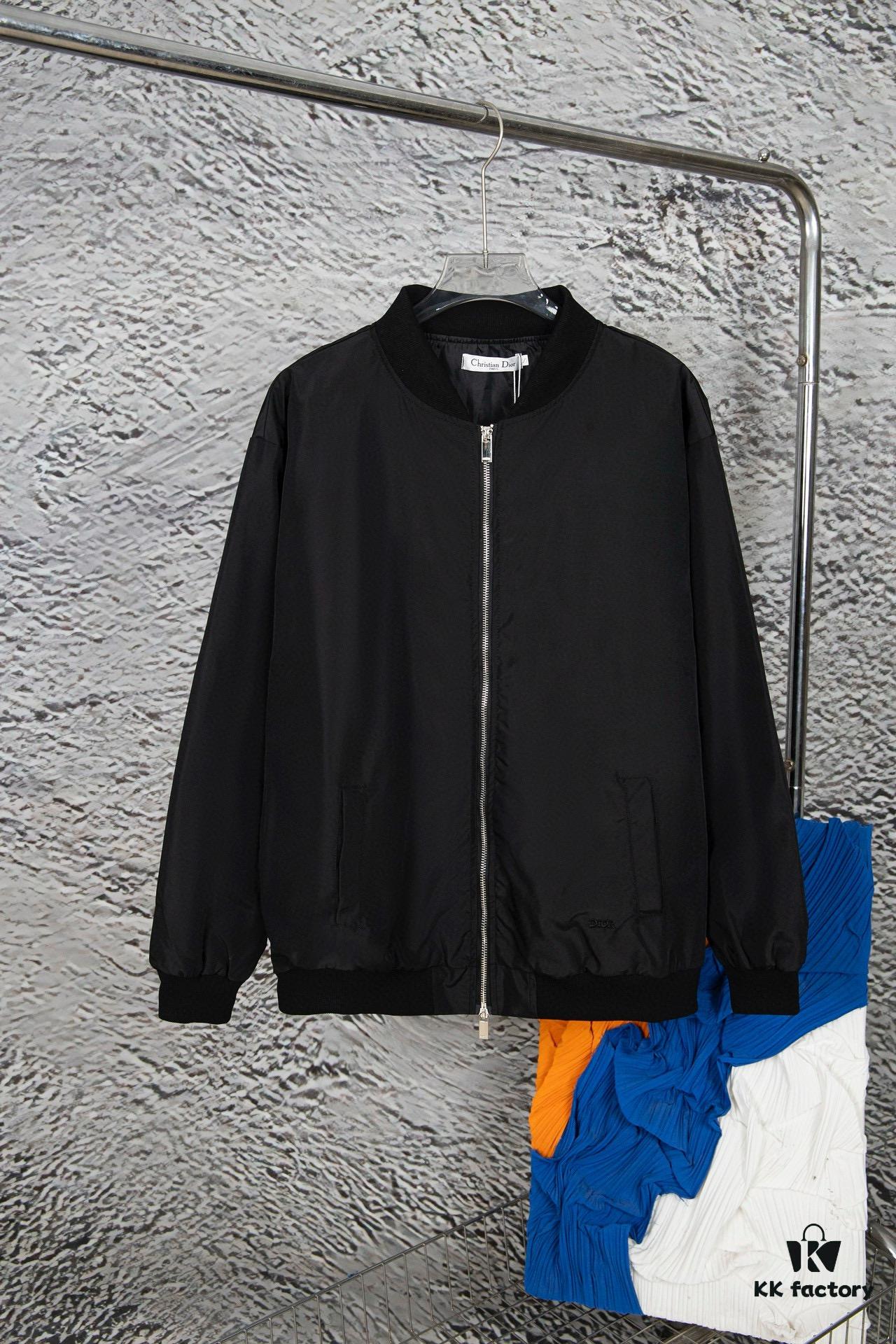 DIOR Pilot Jacket with Back Cursive Letter Embroidery CD2023SS Unisex