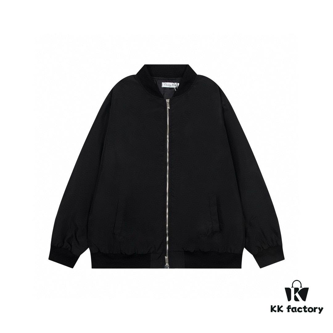 DIOR CD2023SS Pilot Jacket with Backscript Embroidery