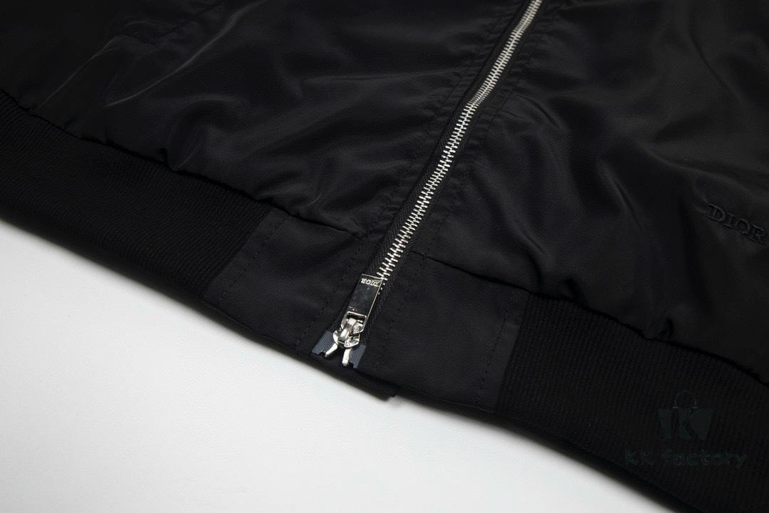 DIOR CD2023SS Pilot Jacket with Backscript Embroidery