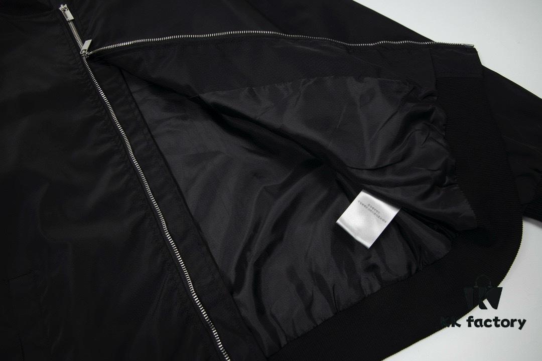 DIOR CD2023SS Pilot Jacket with Backscript Embroidery