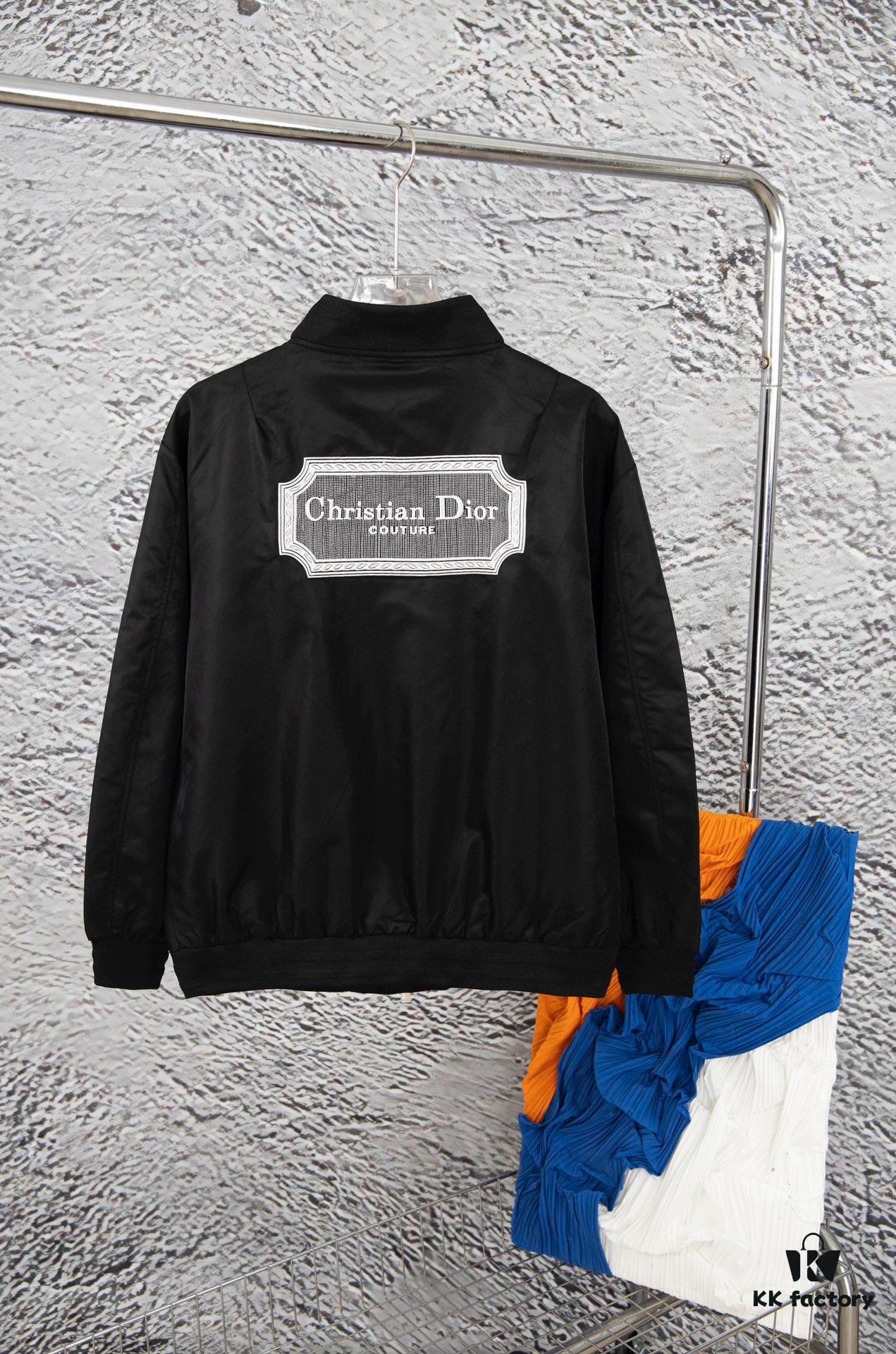 DIOR 2023SS Embroidered Back Pilot Jacket