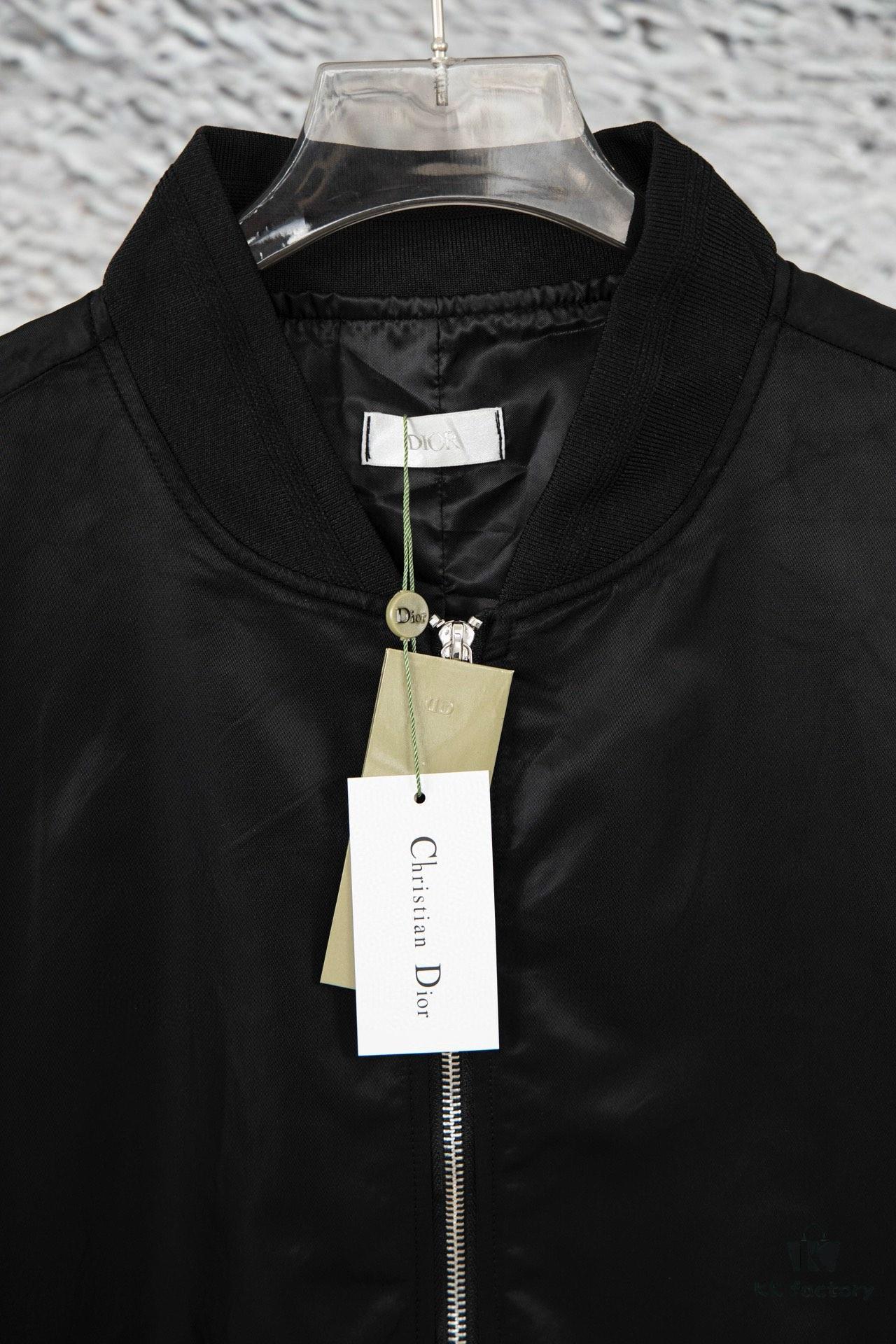 DIOR 2023SS Embroidered Back Pilot Jacket