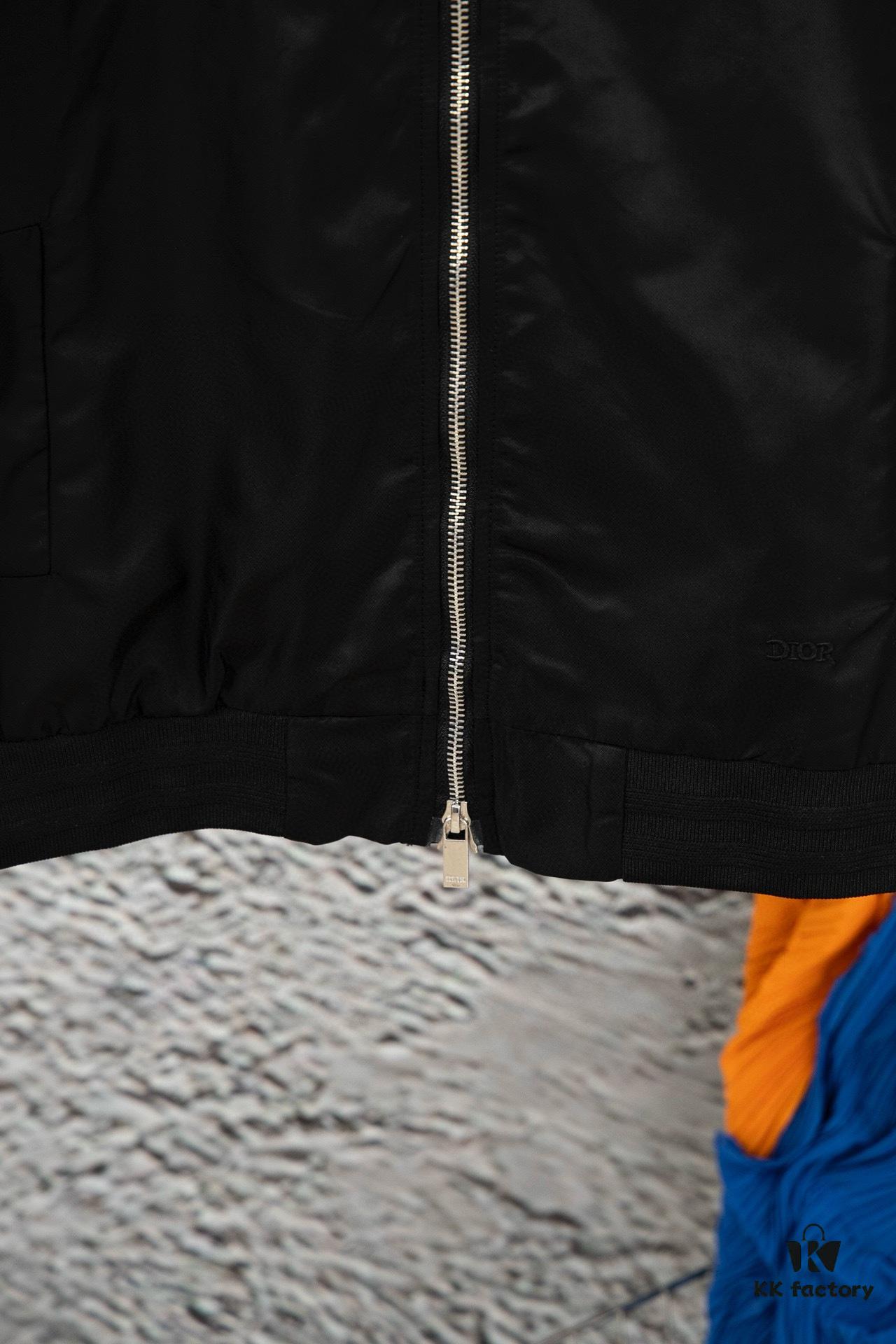 DIOR 2023SS Embroidered Back Pilot Jacket