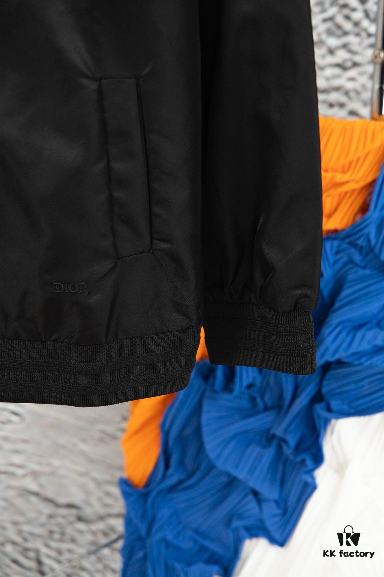 DIOR 2023SS Embroidered Back Pilot Jacket