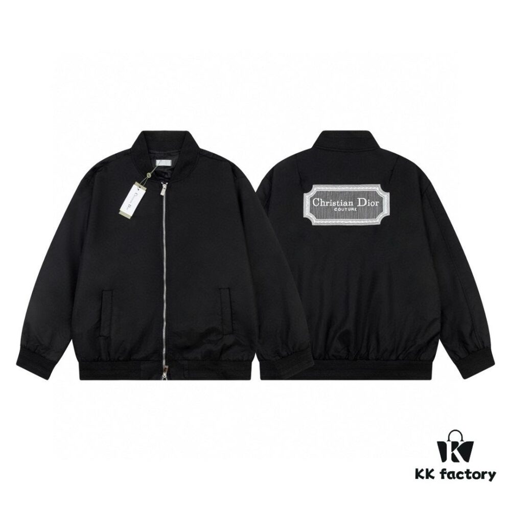 DIOR 2023SS Embroidered Back Pilot Jacket