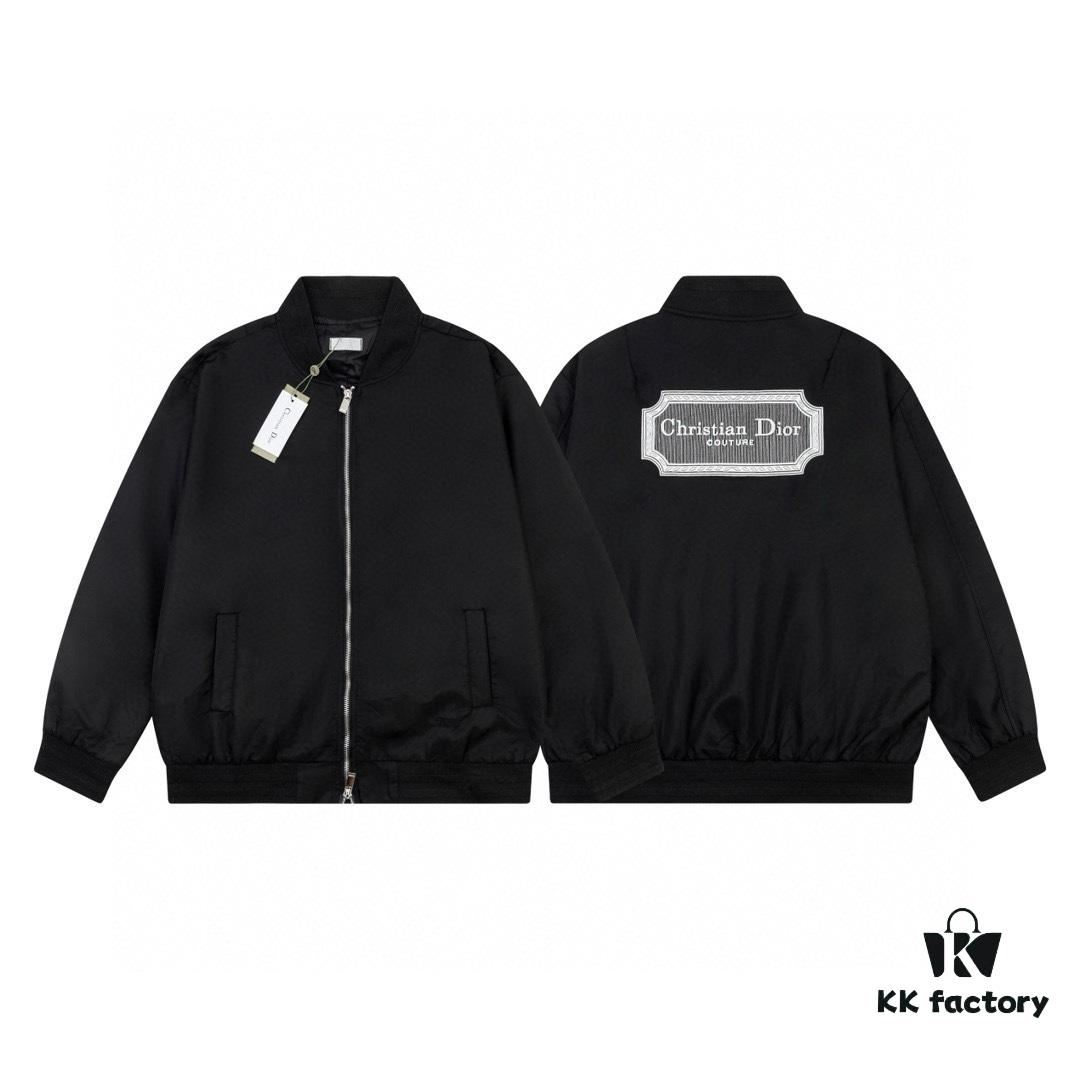 DIOR 2023SS Embroidered Back Pilot Jacket
