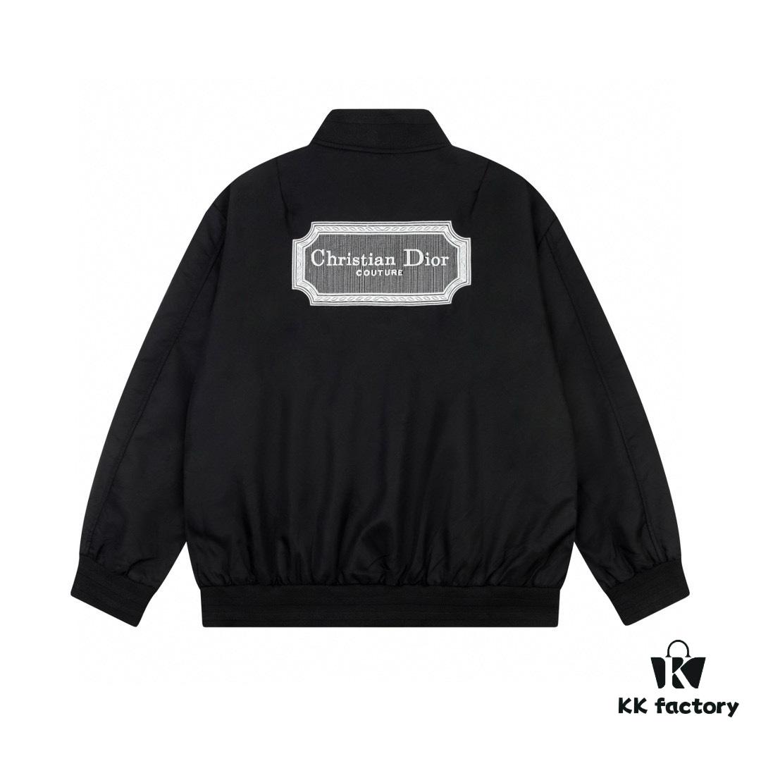 DIOR 2023SS Embroidered Back Pilot Jacket