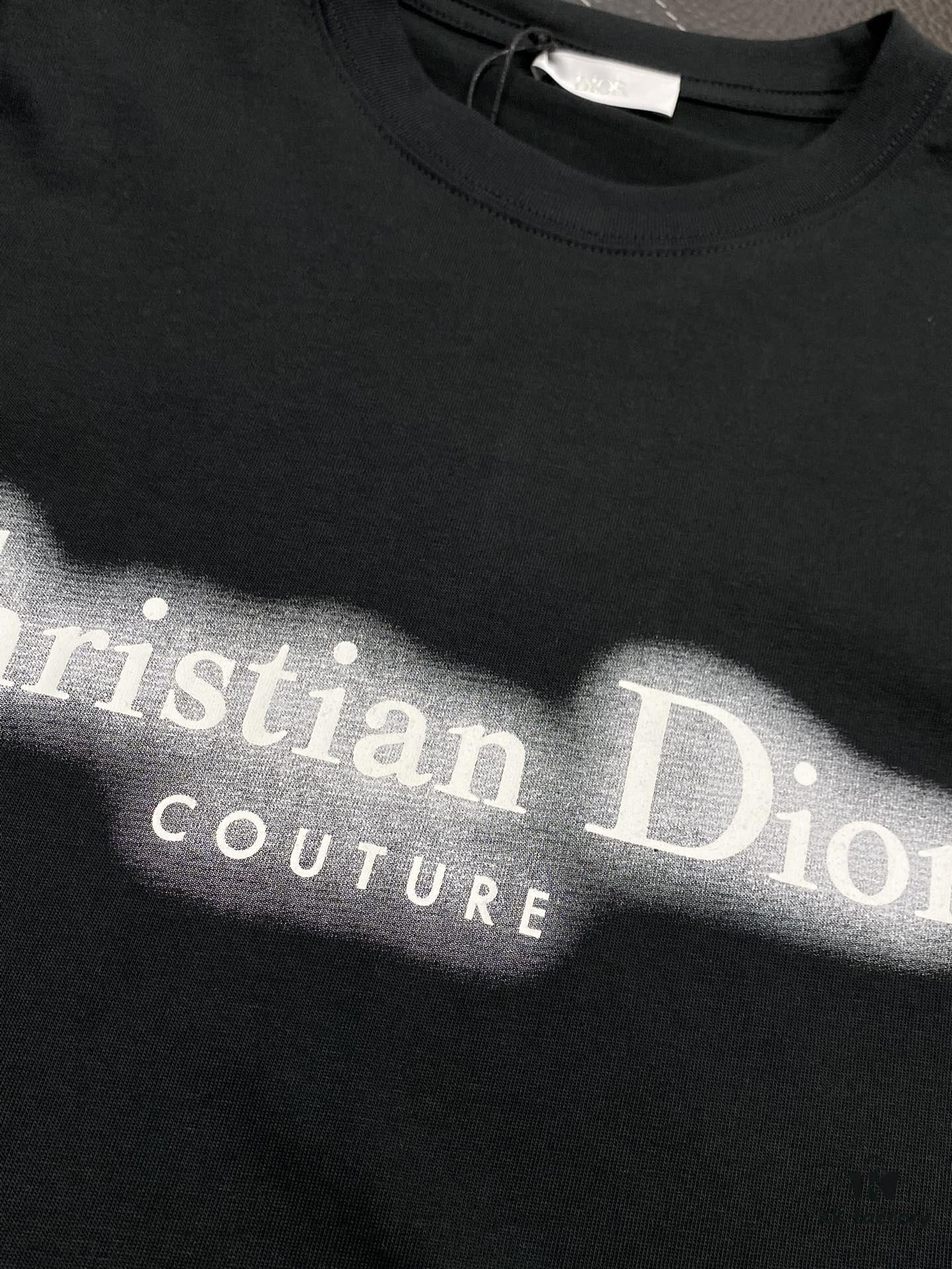 Dior Men's New Arrival Casual Short-Sleeve T-Shirt, Premium Custom Version, Fashionable and Versatile Bestseller