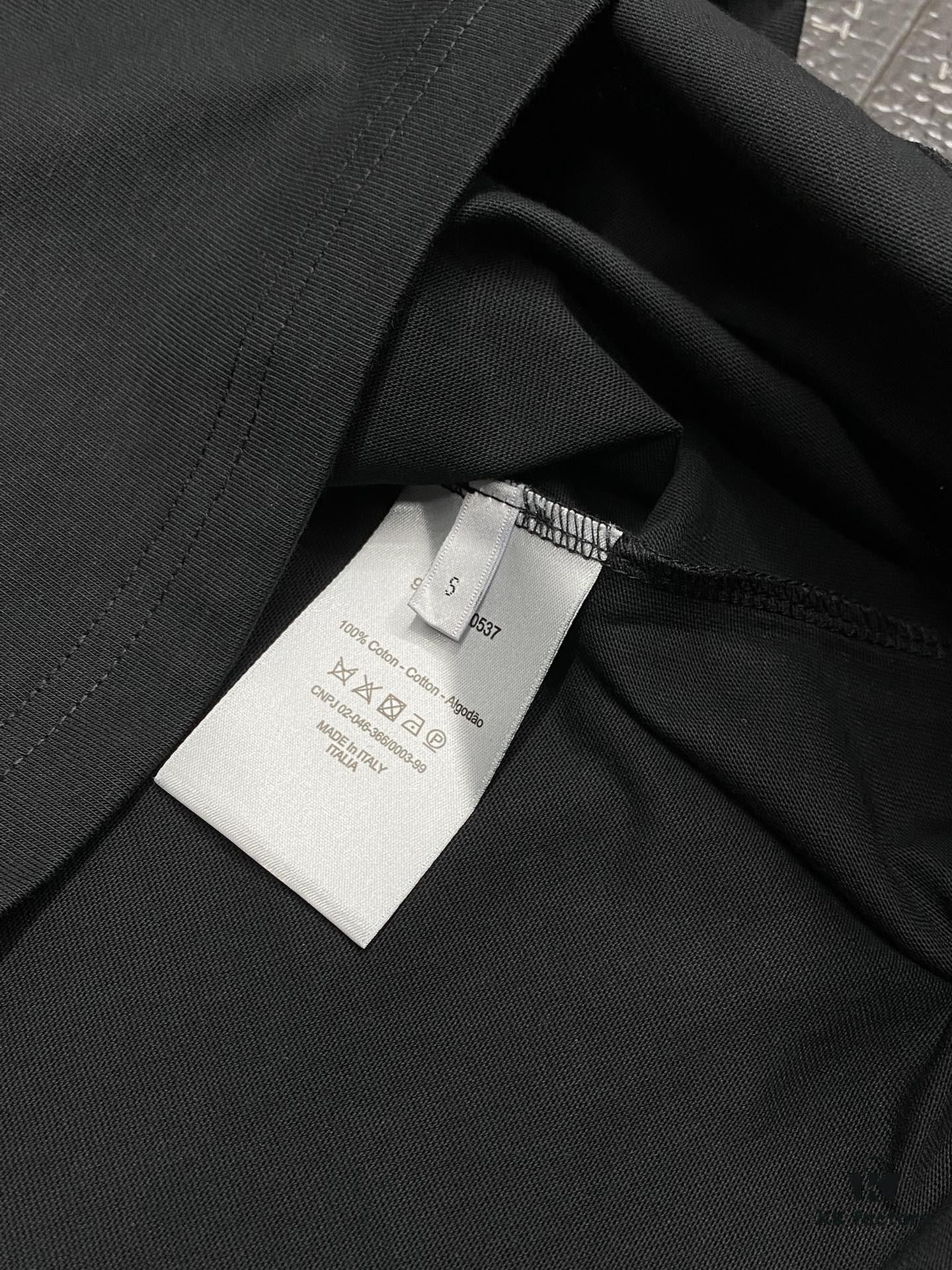 Dior Men's New Arrival Casual Short-Sleeve T-Shirt, Premium Custom Version, Fashionable and Versatile Bestseller