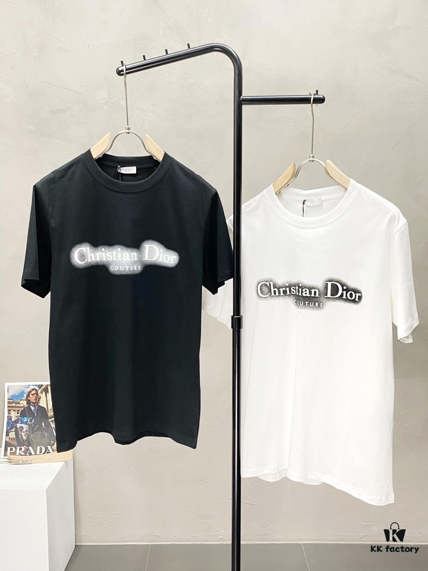 Dior Men's New Arrival Casual Short-Sleeve T-Shirt, Premium Custom Version, Fashionable and Versatile Bestseller