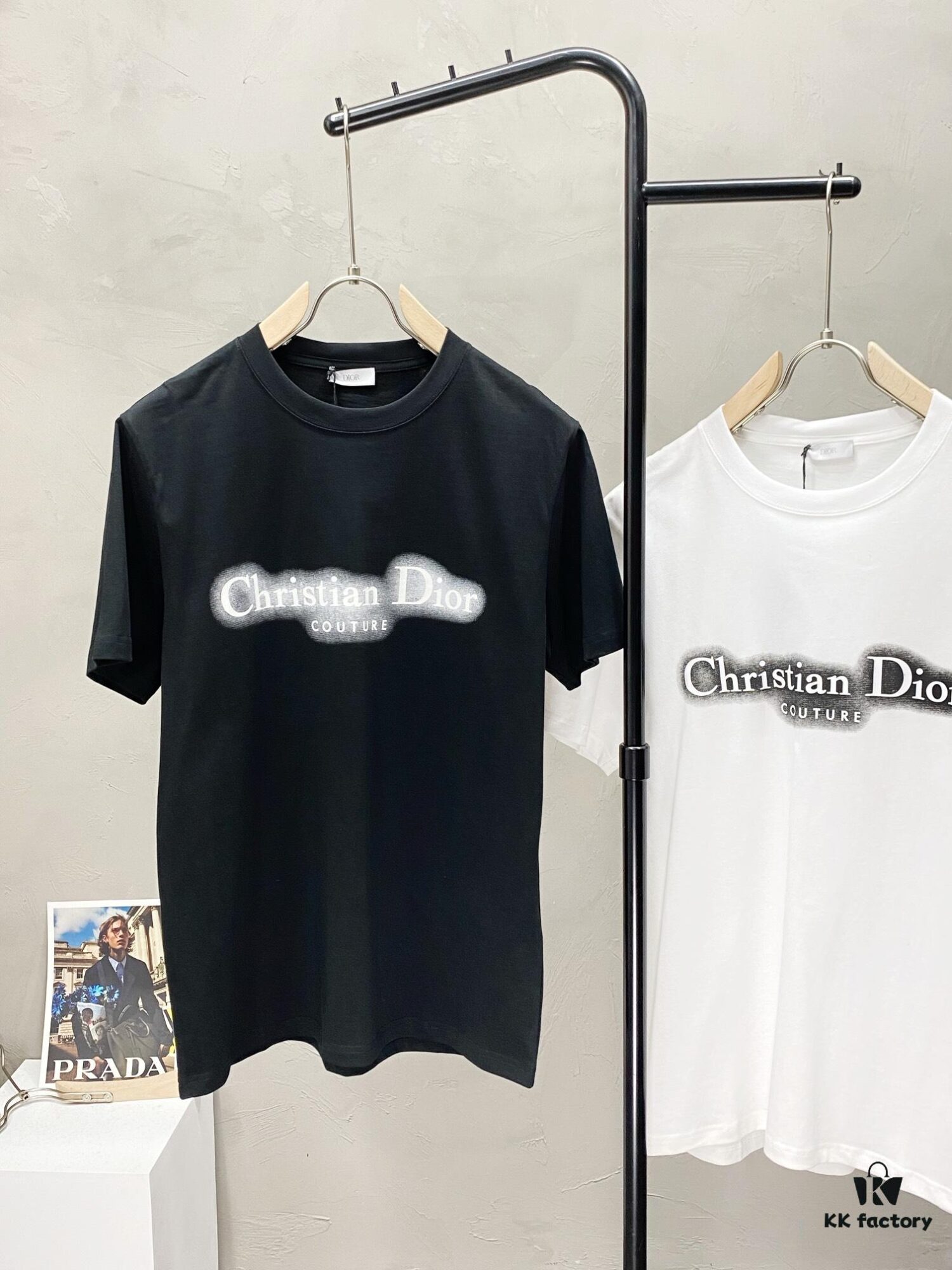 Dior Men's New Arrival Casual Short-Sleeve T-Shirt, Premium Custom Version, Fashionable and Versatile Bestseller