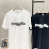 Dior Men's New Arrival Casual Short-Sleeve T-Shirt, Premium Custom Version, Fashionable and Versatile Bestseller