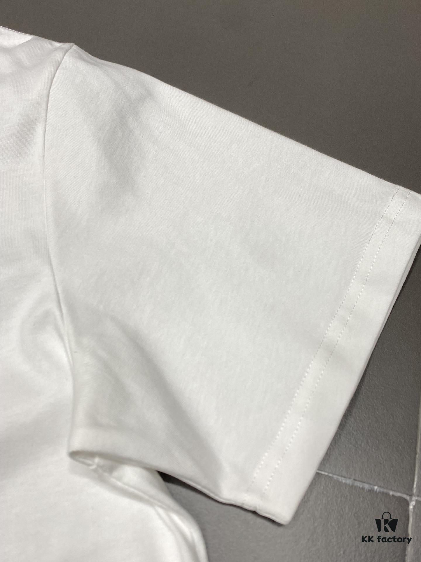 Dior Men's New Arrival Casual Short-Sleeve T-Shirt, Premium Custom Version, Fashionable and Versatile Bestseller