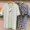 Dior 2025 Spring/Summer New Classic Round Neck Short Sleeve T-Shirt, Fashionable and Versatile Design with Exquisite Craftsmanship, Premium Fabric from Official Retail, Complete Set of Three Labels, Essential Style for the Modern Trendsetting Man