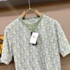 Dior 2025 Spring/Summer New Classic Round Neck Short Sleeve T-Shirt, Fashionable and Versatile Design with Exquisite Craftsmanship, Premium Fabric from Official Retail, Complete Set of Three Labels, Essential Style for the Modern Trendsetting Man