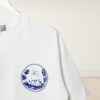 Dior Collaboration Embroidered Cat Short Sleeve T-Shirt