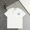 High Version Dior Collaboration Embroidered Cat Short Sleeve T-Shirt