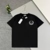 Dior Collaboration Embroidered Cat Short-Sleeve T-Shirt - Premium Version