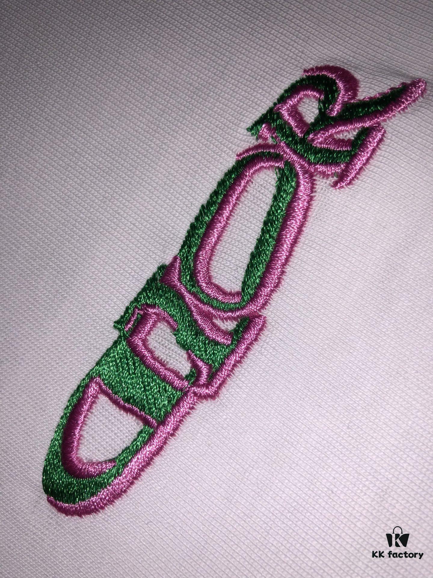 DIOR Short-Sleeve T-Shirt with Embroidery