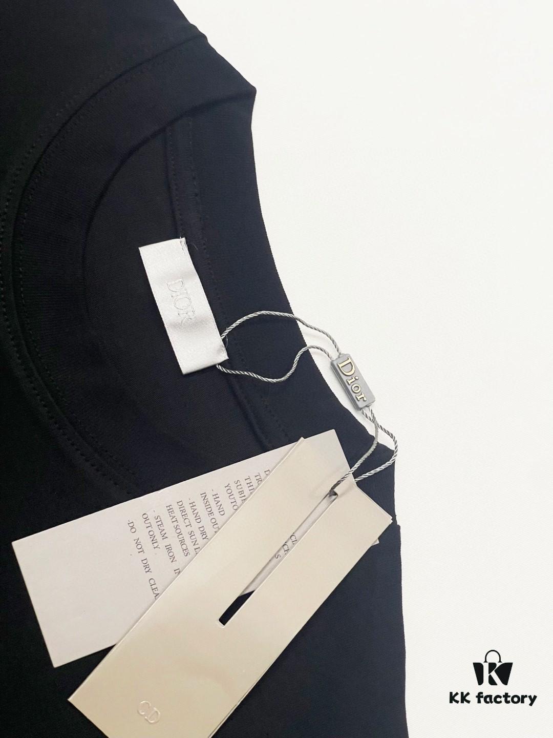 DIOR Logo Print Heavyweight T-Shirt 320g