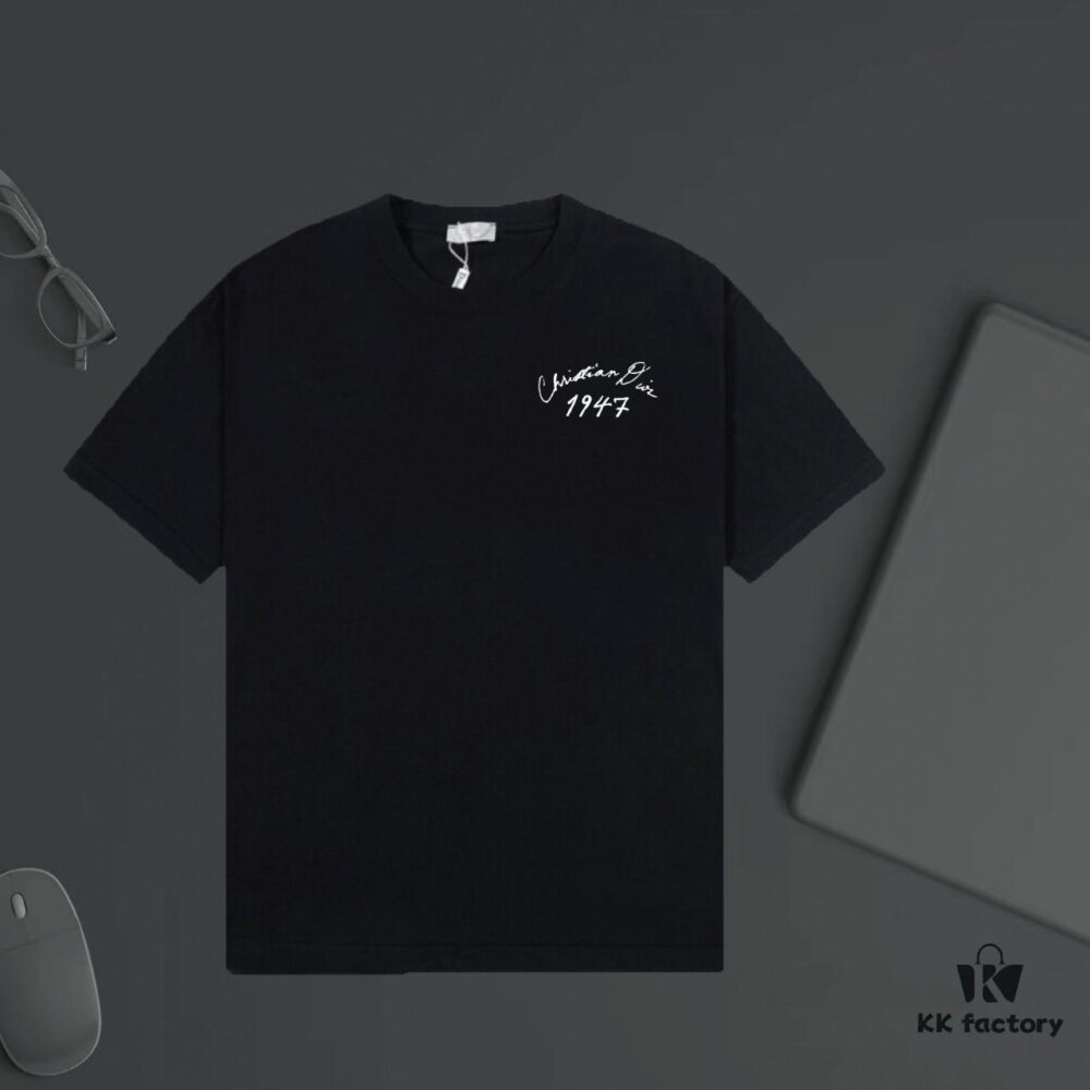 DIOR Logo Print Heavyweight T-Shirt 320g