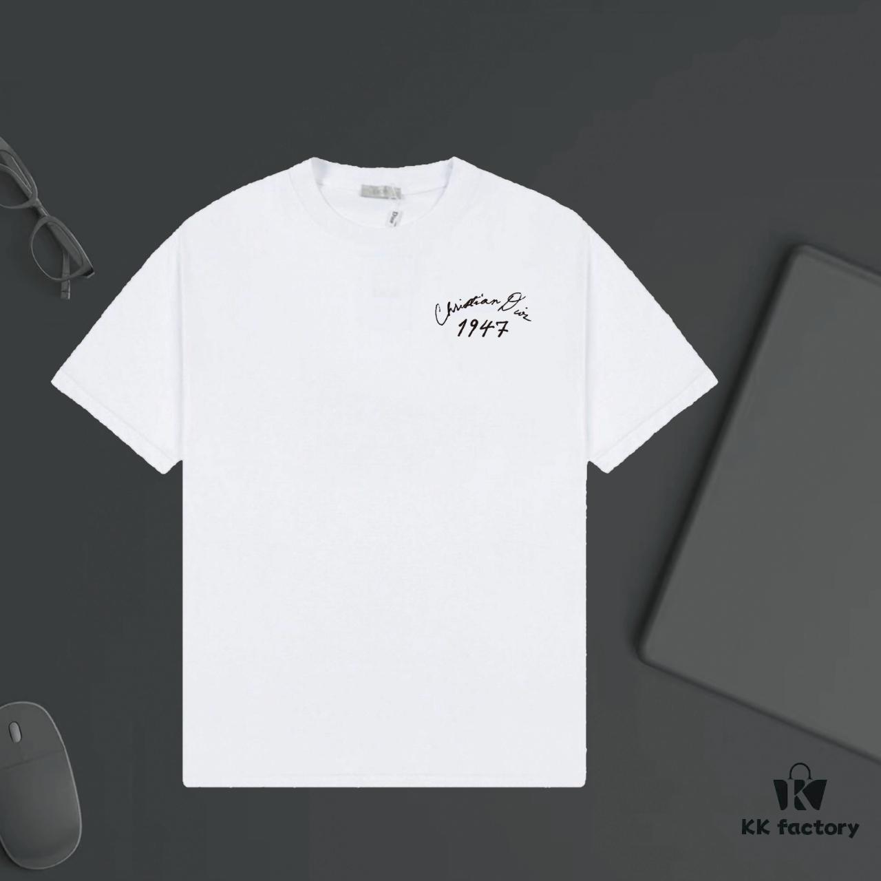 DIOR Logo Print Heavyweight T-Shirt 320g P70