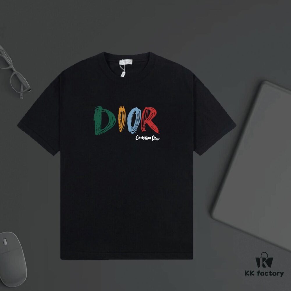 DIOR Logo Print Heavyweight T-Shirt 320g