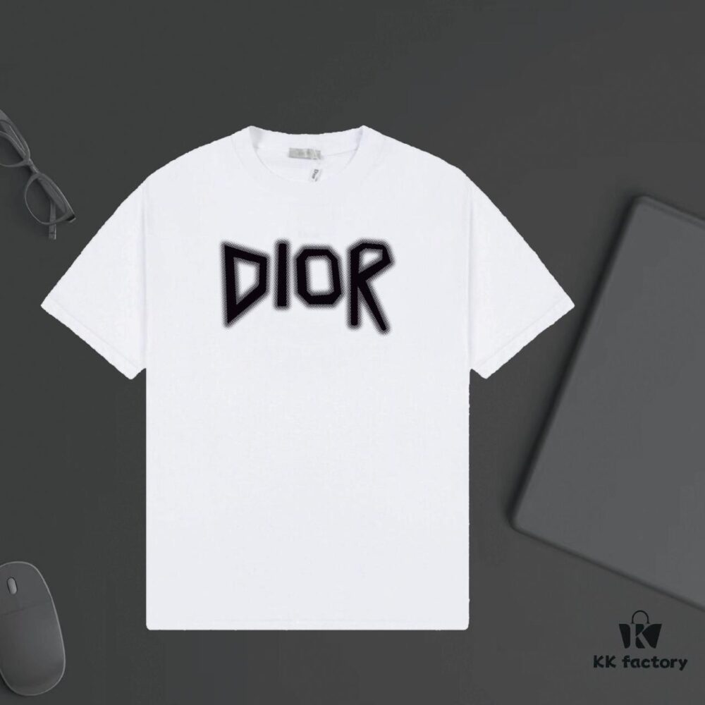 DIOR Logo Print Heavyweight T-Shirt 320g