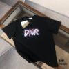 DIOR Summer 2025 New Arrival Round Neck Short-Sleeve T-Shirt, 270g Heavyweight Premium Cotton Fabric, Exceptional Texture and Comfort, Slim Fit Tailoring, Exquisite Stitching, Highly Breathable, Stylish and Versatile for All Ages