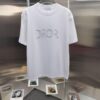 Dior D'OR (Top-tier Embroidered Version, Different from Standard Stock) Short Sleeve T-Shirt