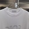 Dior D'OR (Top-tier Embroidered Version, Different from Standard Stock) Short Sleeve T-Shirt