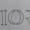 Dior D'OR (Top-tier Embroidered Version, Different from Standard Stock) Short Sleeve T-Shirt