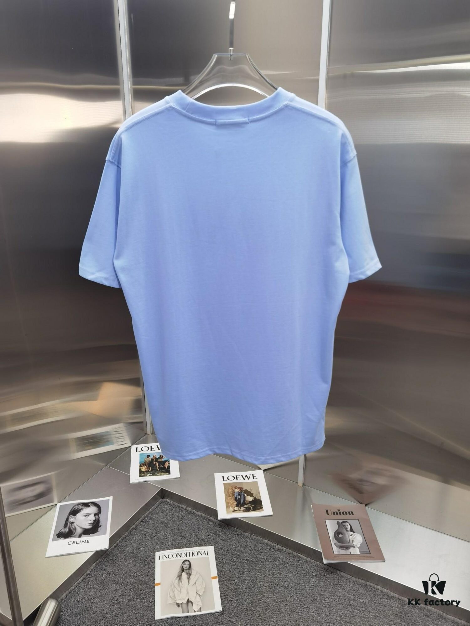 Dior D'Or (Embroidered Top-tier Version, Different from Standard Stock) Short Sleeve T-Shirt