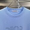 Dior D'Or (Embroidered Top-tier Version, Different from Standard Stock) Short Sleeve T-Shirt
