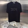 Dior D'OR (Embroidered Top-tier Version, Different from Standard Stock) Short Sleeve T-Shirt