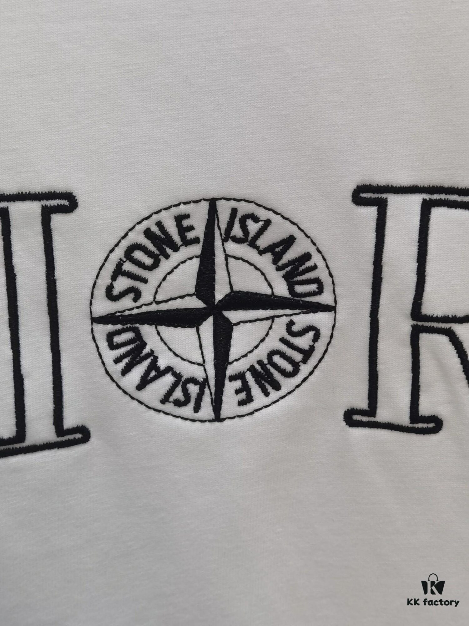 Dior D'Or (Top-tier Embroidered Version, Different from Standard Stock) Short Sleeve T-Shirt