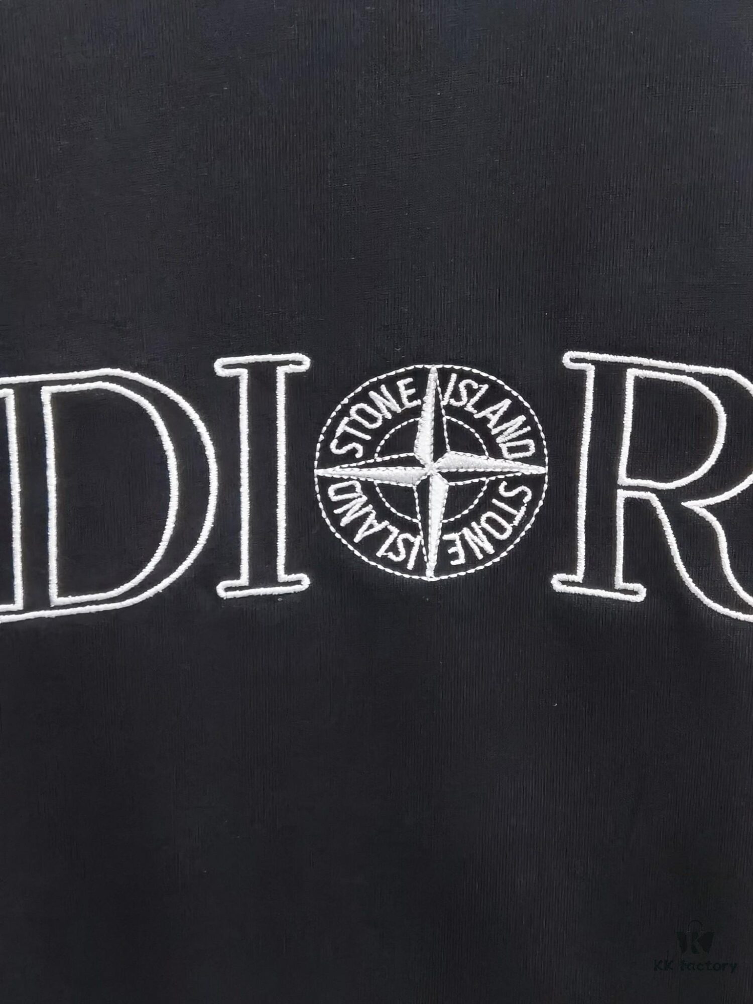 Dior D'Or (Embroidered Top-tier Version, Different from Regular Stock) Short Sleeve T-Shirt