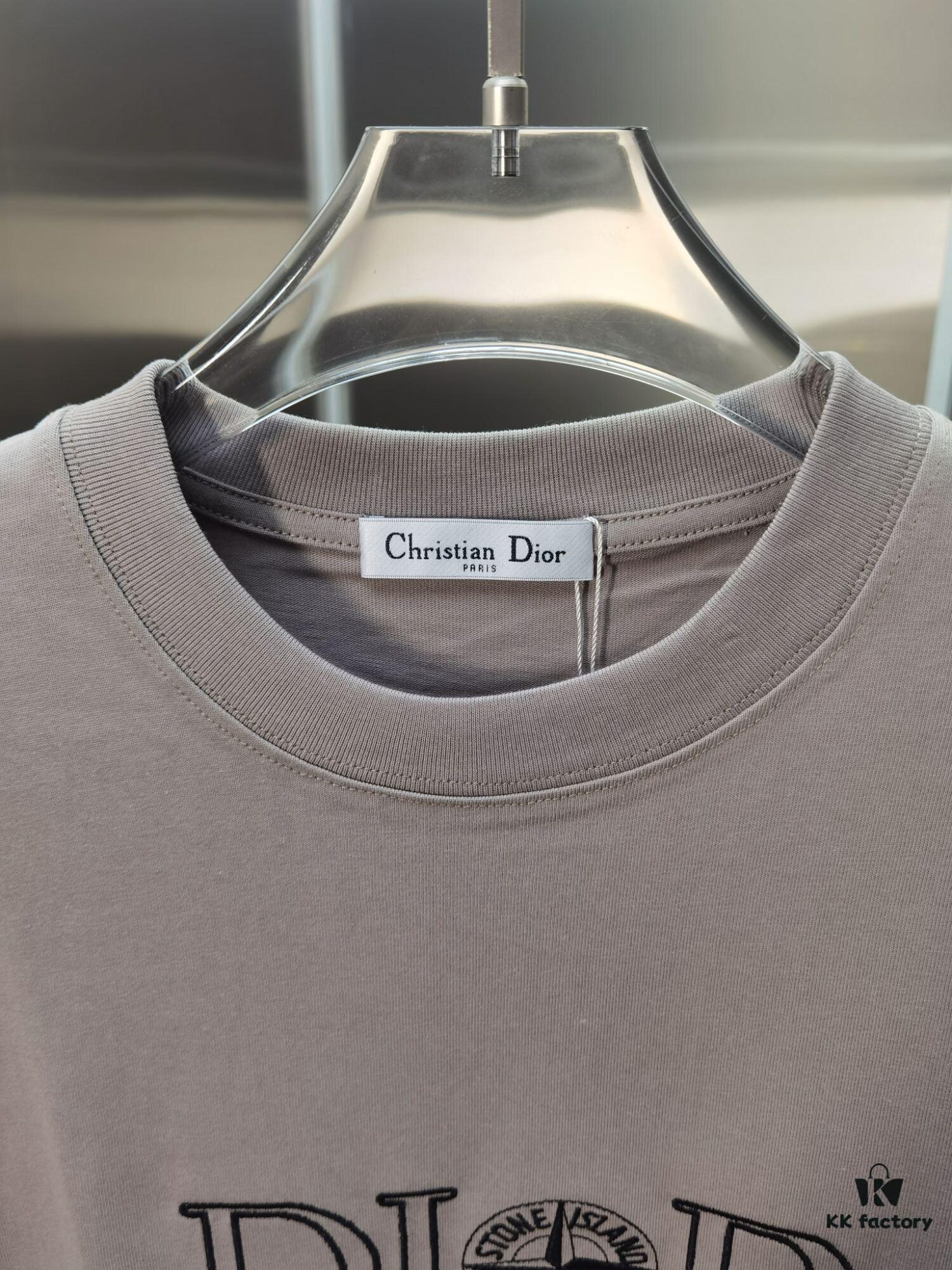 D*OR Embroidered Short Sleeve T-Shirt (Top Quality Version, Different from Standard Stock) - Unisex Design, Never Discontinued