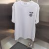 Dior D'OR Embroidered Premium Short Sleeve T-Shirt
