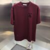 Dior D'Or (Embroidered Premium Version, Different from Standard Stock) Short Sleeve T-Shirt