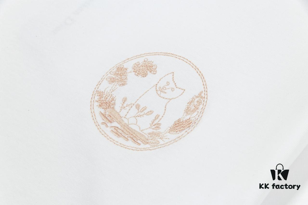 Aodi D'OR (Embroidered Premium Version, Different from Standard Stock) Short Sleeve T-Shirt