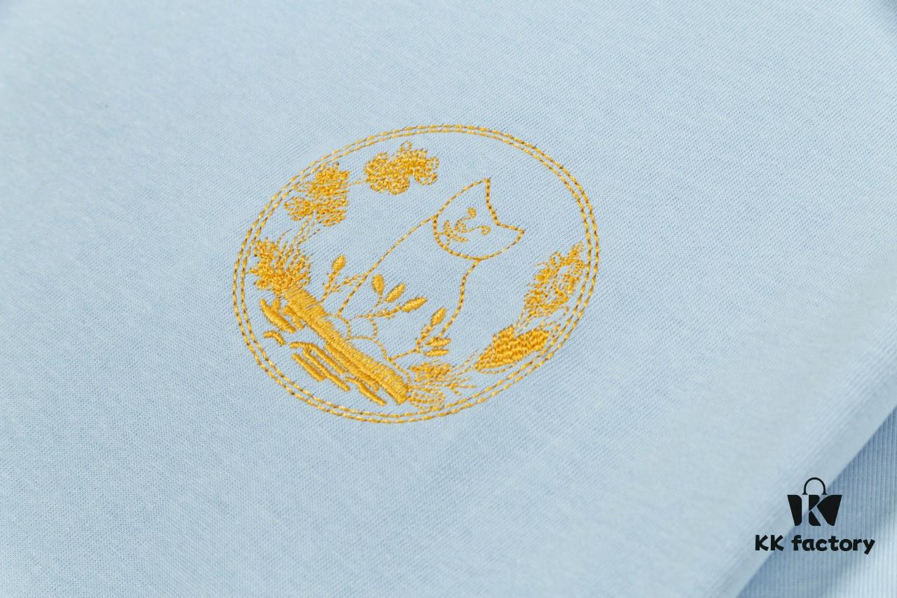 Audi D'OR (Embroidered Top Version, Different from Standard Stock) Short Sleeve T-Shirt