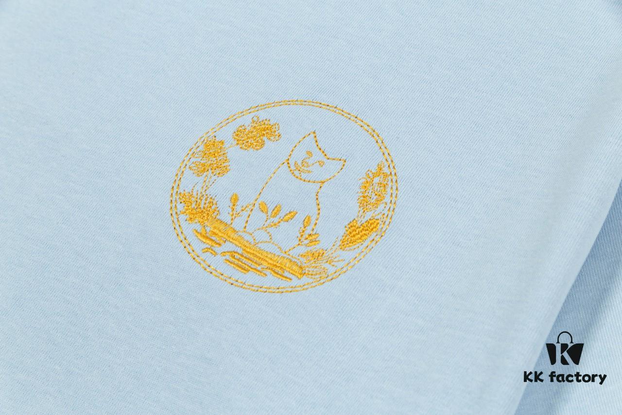 Audi D'OR (Embroidered Top Version, Different from Standard Stock) Short Sleeve T-Shirt