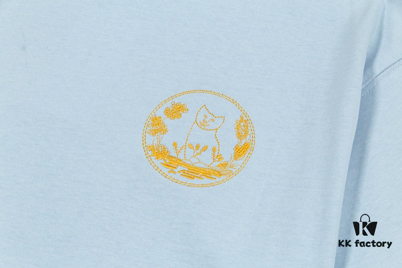 Audi D'OR (Embroidered Top Version, Different from Standard Stock) Short Sleeve T-Shirt