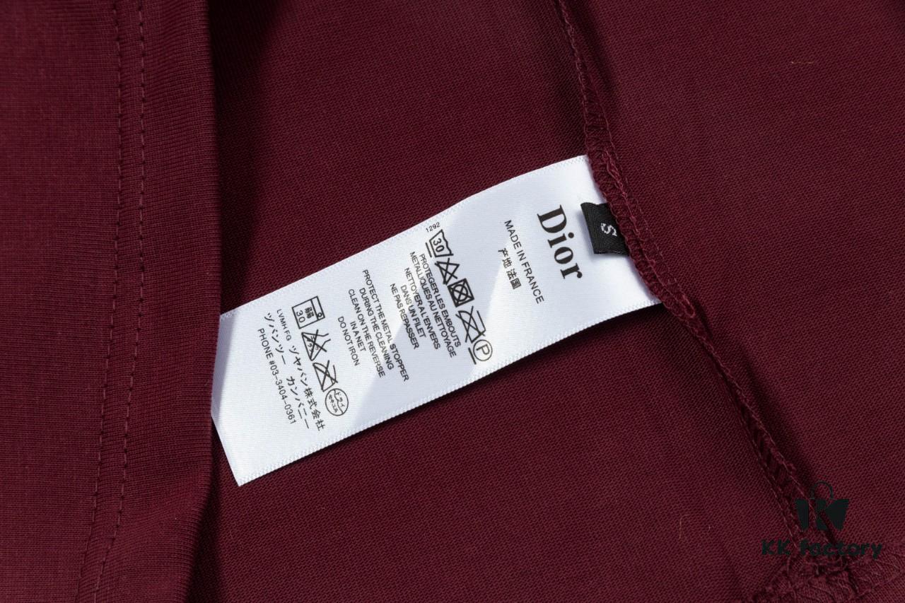 Aodi D*OR (Embroidered Top Version, Different from Standard Stock) Short Sleeve T-Shirt