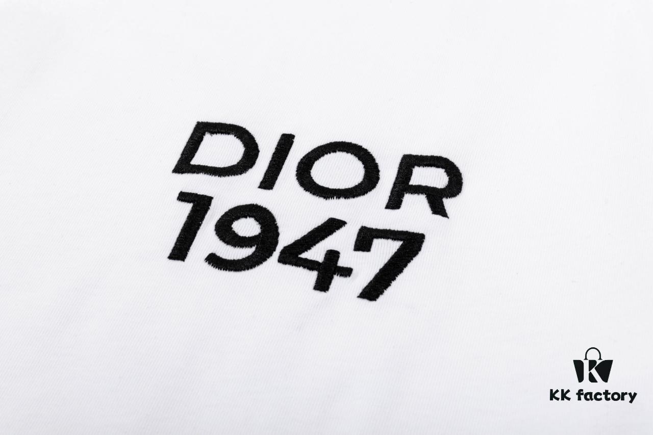 Aodi D*OR (Embroidered Top Version, Different from Regular Stock) Short Sleeve T-Shirt