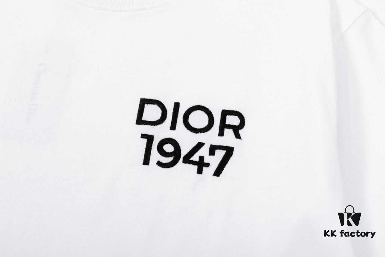 Aodi D*OR (Embroidered Top Version, Different from Regular Stock) Short Sleeve T-Shirt