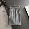 Dior 2025 Spring/Summer New Arrival High-End Elastic Waist Casual Solid Loose Shorts